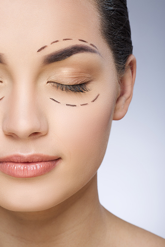 когда применяется круговая блефаропластика